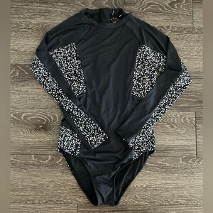 Roxy Long Sleeve Rash guard Swim Suit